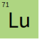 Lutetium / lutécium / lutetium