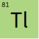 Thallium / thallium / thallium